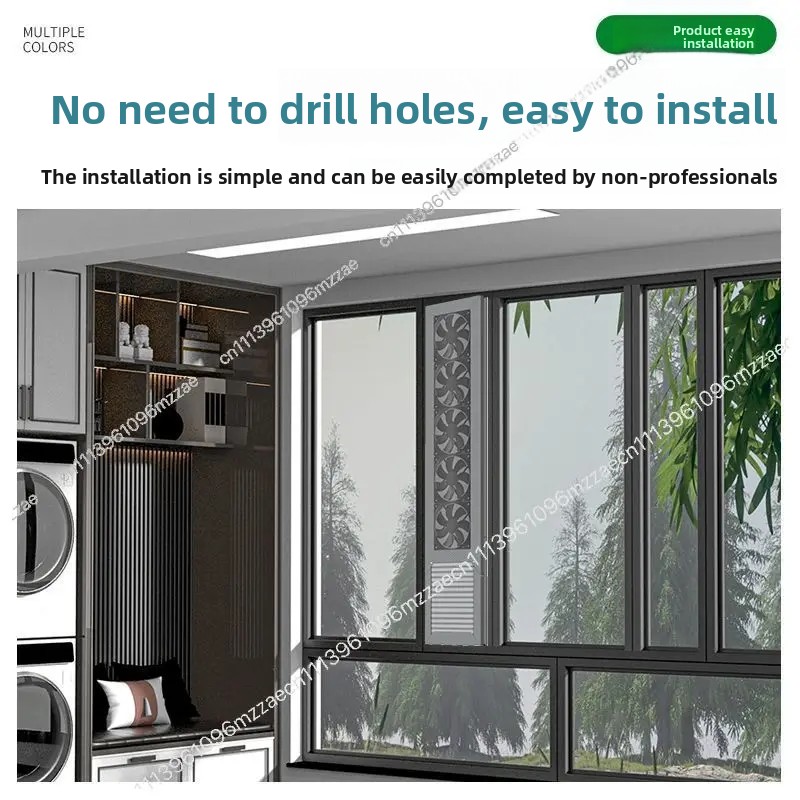 Window Ventilation Fan No Punc - Commercial Kitchen Ventilation reseña y precio