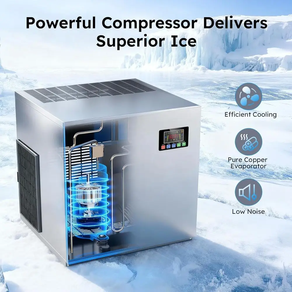 Commercial Ice Maker Machine,  - Commercial Ice Maker reseña y precio