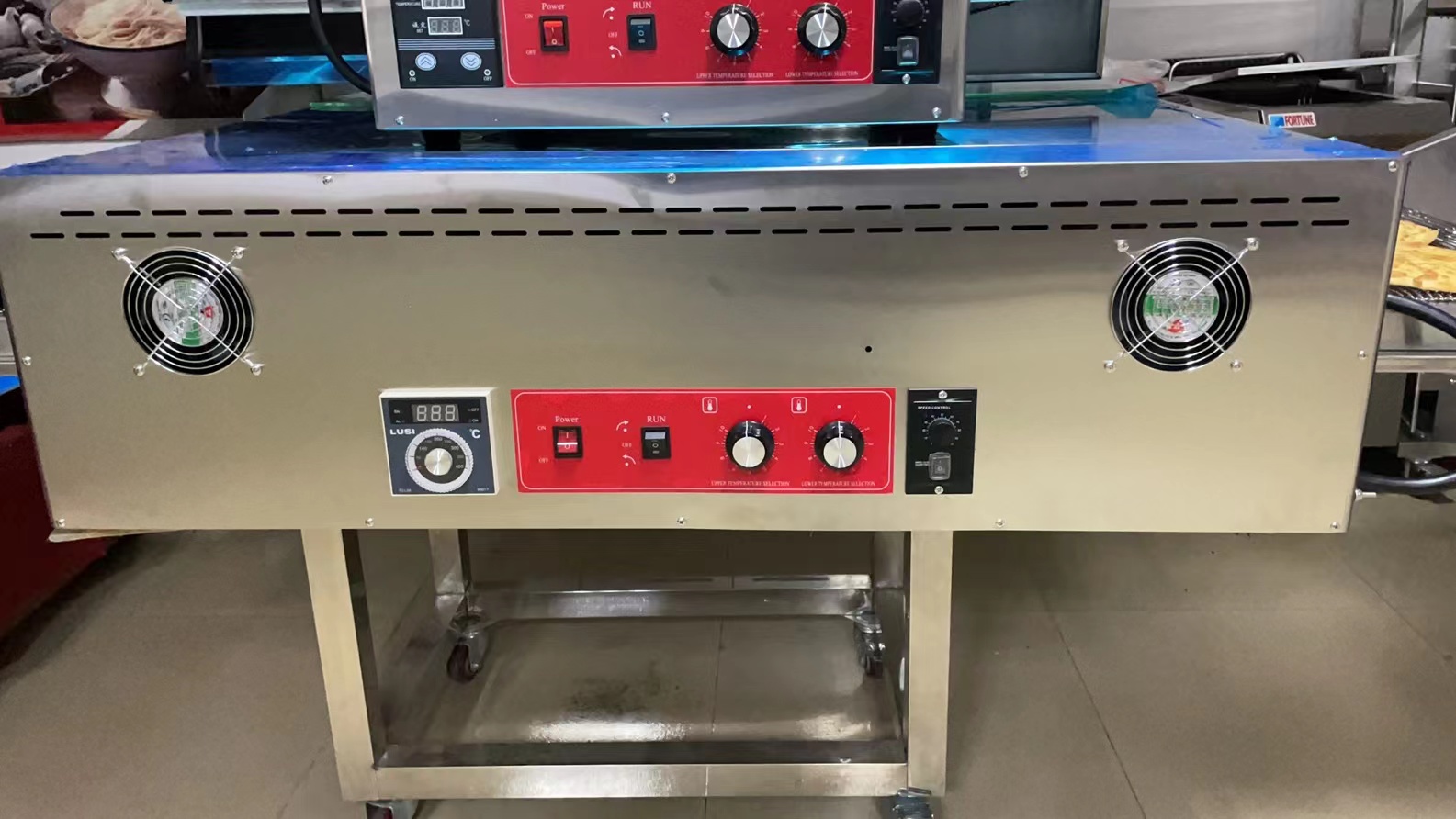 Bakery Equipment Electric Conv - Pizza Conveyor Oven reseña y precio