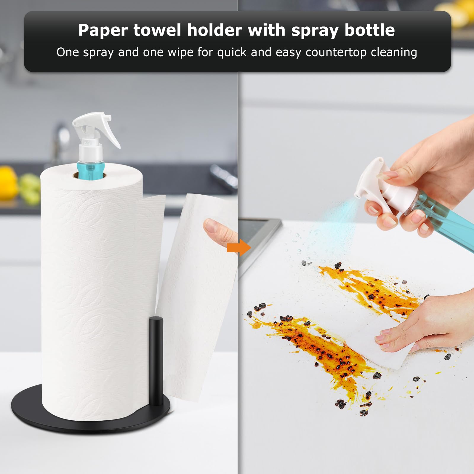 Paper Towel Holder with Spray  - Commercial Kitchen Sprayer reseña y precio