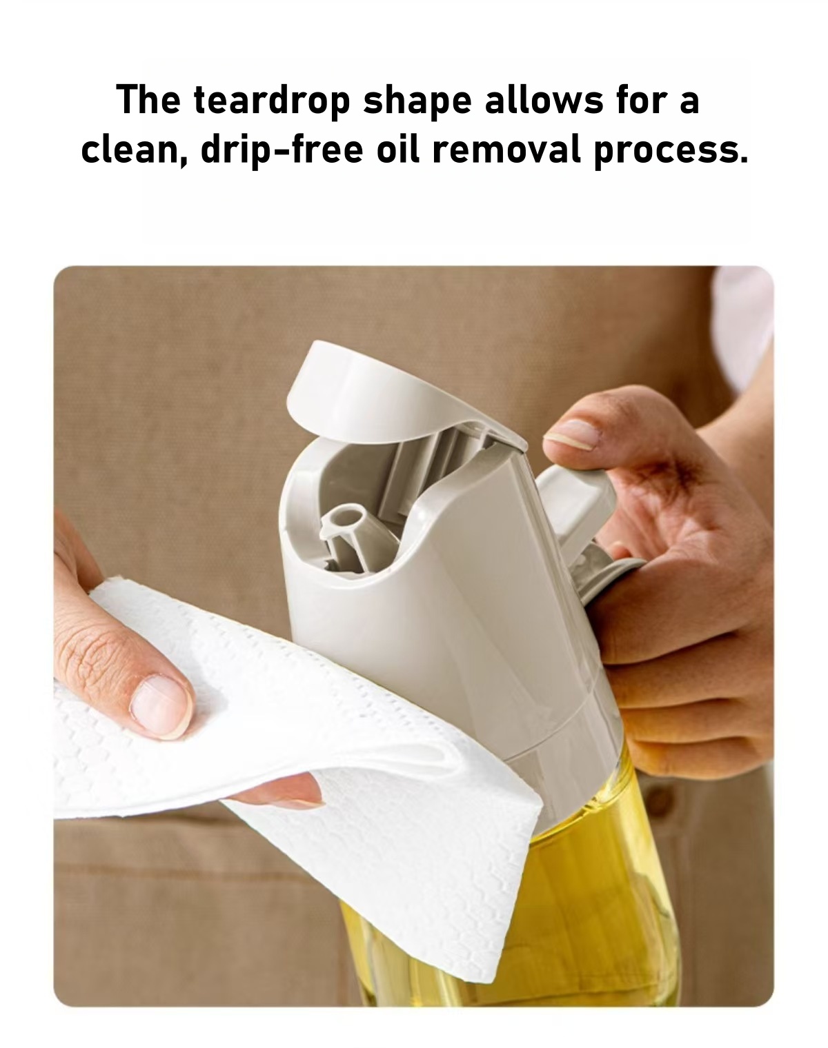 Spray Oil Bottle for Home, Foo - Commercial Kitchen Sprayer reseña y precio
