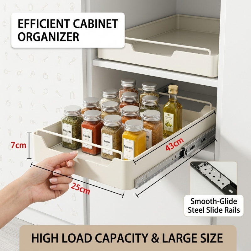 Pull-out Kitchen Storage Rack  - Commercial Kitchen Swing Door reseña y precio
