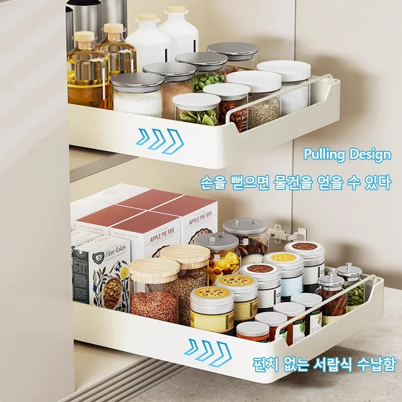 Pull-out Kitchen Storage Rack  - Commercial Kitchen Swing Door reseña y precio