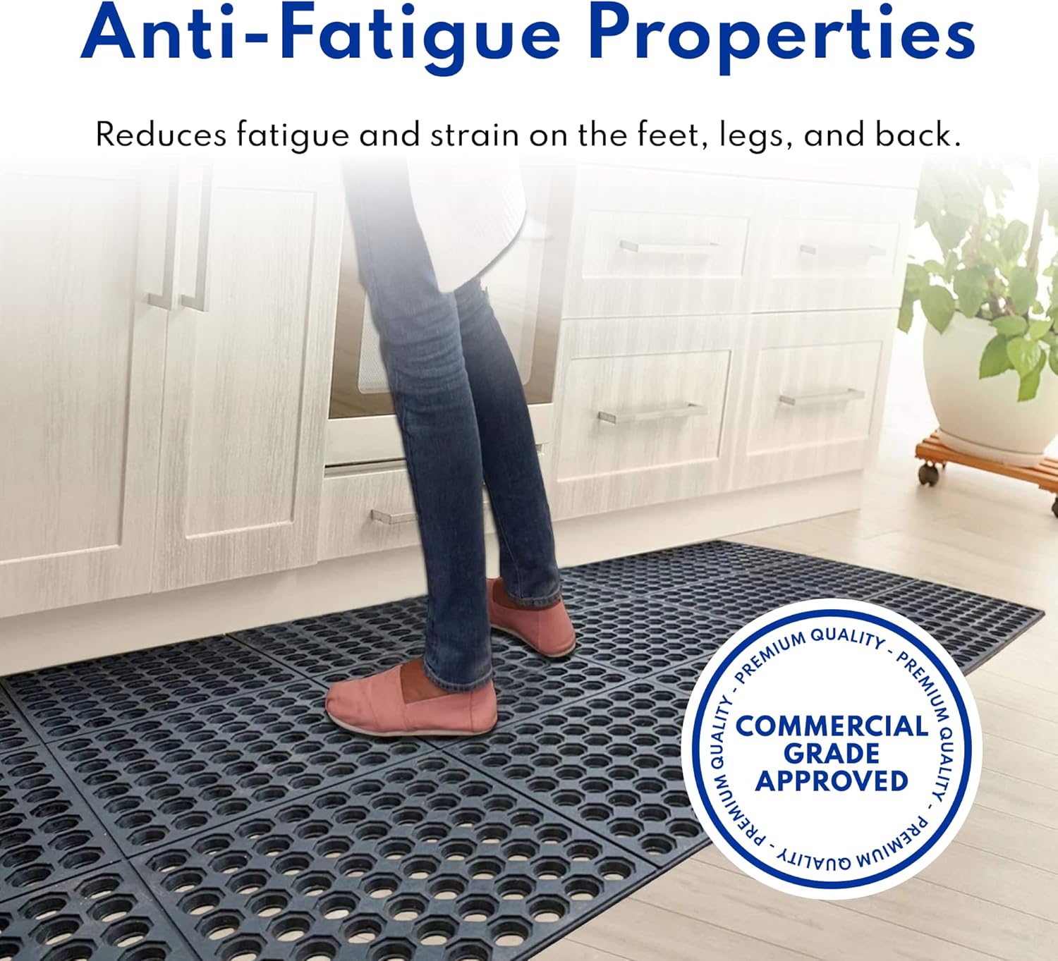 Commercial Grade Anti-Fatigue  - Commercial Kitchen Mats Anti Fatigue reseña y precio