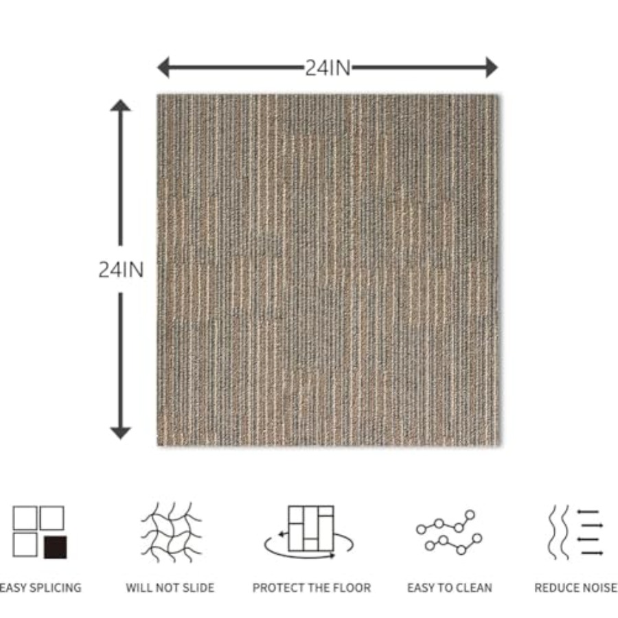 Commercial Carpet Tiles, 24 x  - Commercial Kitchen Tile Flooring reseña y precio