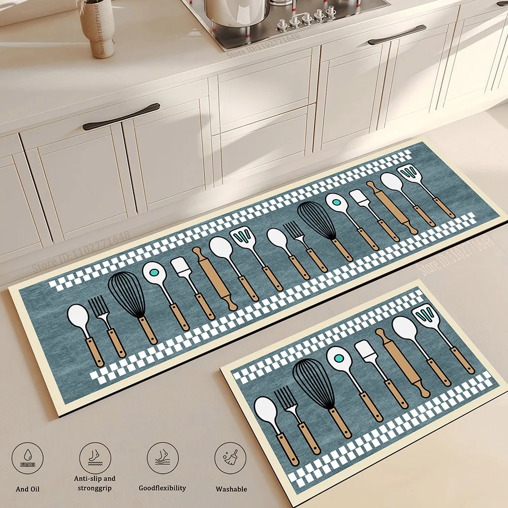 Kitchen Floor Mat Carpet Rug S - Commercial Kitchen Mats Anti Fatigue reseña y precio