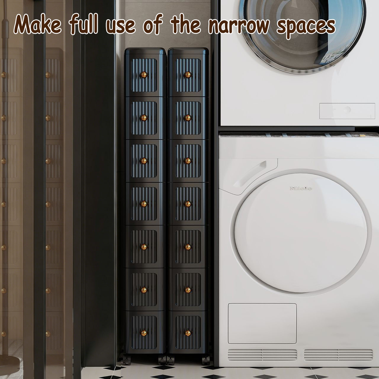 15CM Narrow Gap Drawer Storage - Commercial Kitchen Organization reseña y precio