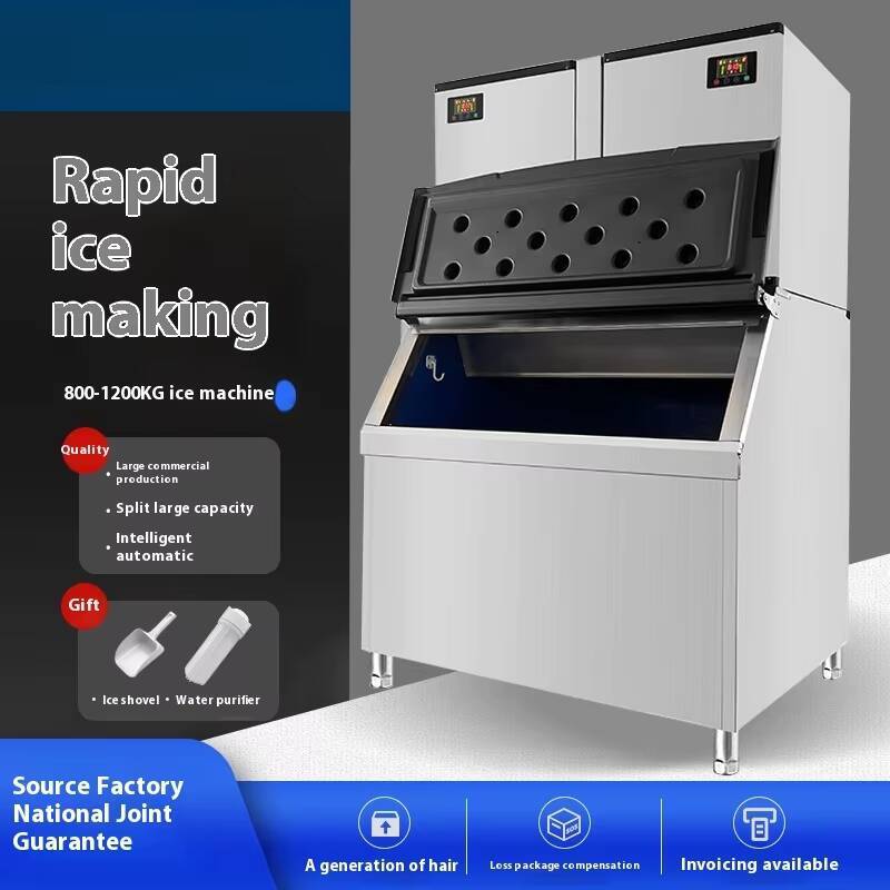 1000Kg Commercial Large Capaci - Commercial Ice Maker reseña y precio