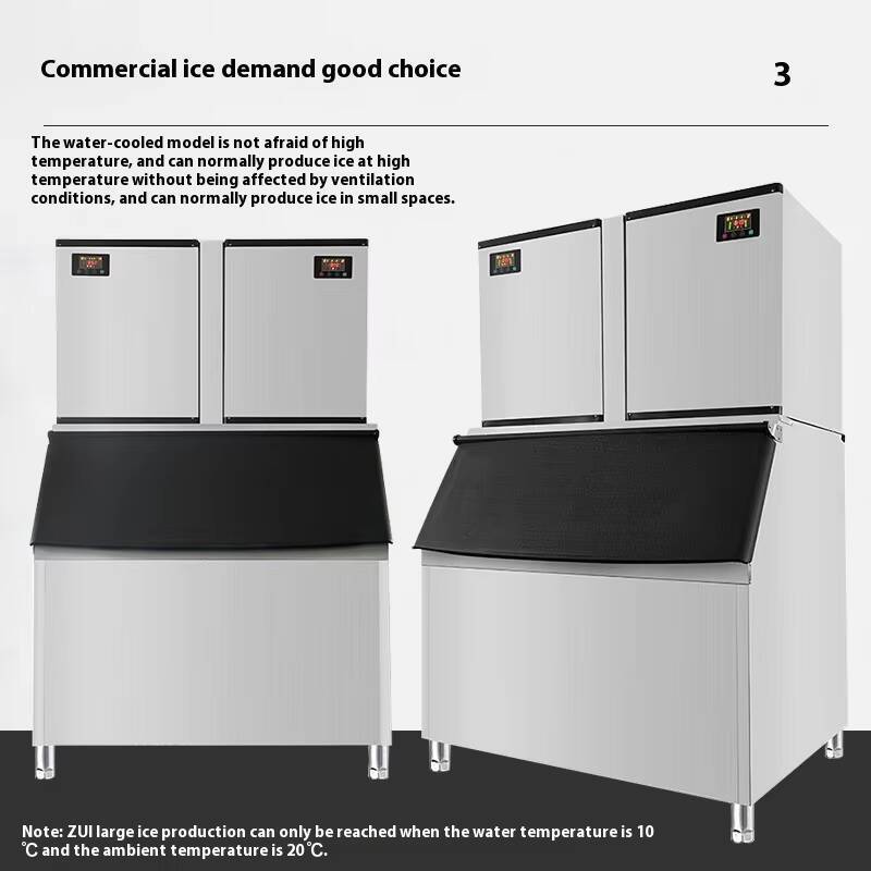 1000Kg Commercial Large Capaci - Commercial Ice Maker reseña y precio