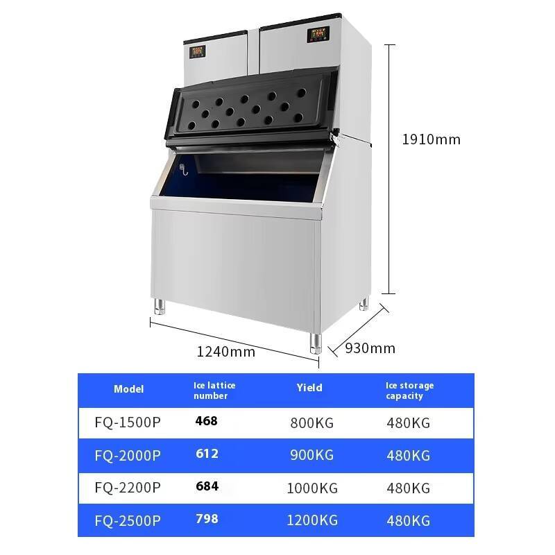 1000Kg Commercial Large Capaci - Commercial Ice Maker reseña y precio