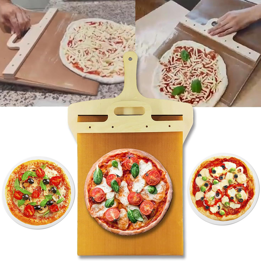 1pcs Portable Sliding Pizza Sh - Pizza Conveyor Oven reseña y precio