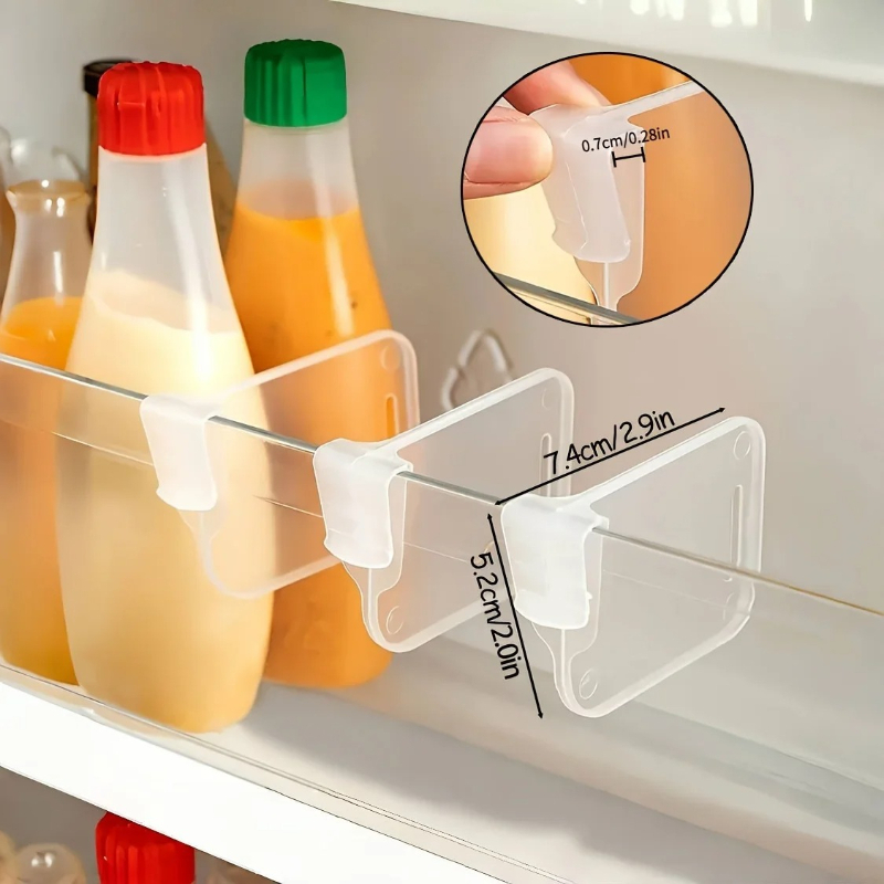 5 10 15 20PCS Sturdy Clear Ref - Commercial Kitchen Organization reseña y precio