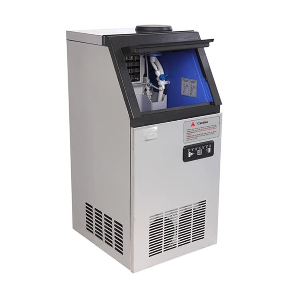Commercial Ice Maker 110Lbs/24 - Commercial Ice Maker reseña y precio