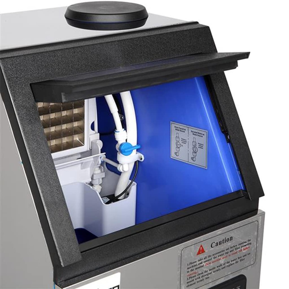 Commercial Ice Maker 110Lbs/24 - Commercial Ice Maker reseña y precio