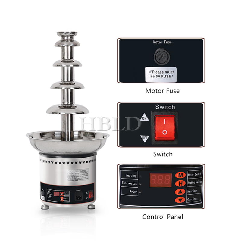 Commercial Chocolate Melting F - Chocolate Fountain Commercial reseña y precio