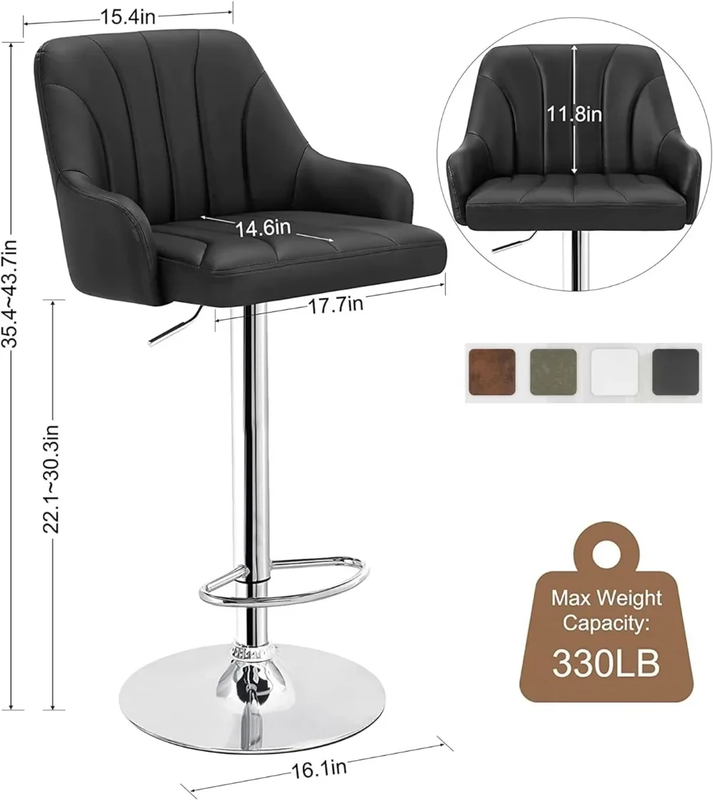 For Bar Stools Set of 4, Adjus - Commercial Kitchen Quotes reseña y precio