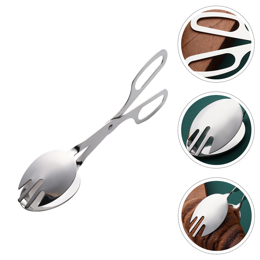 Stainless Steel Salad Tongs Br - Commercial Kitchen Utensils reseña y precio