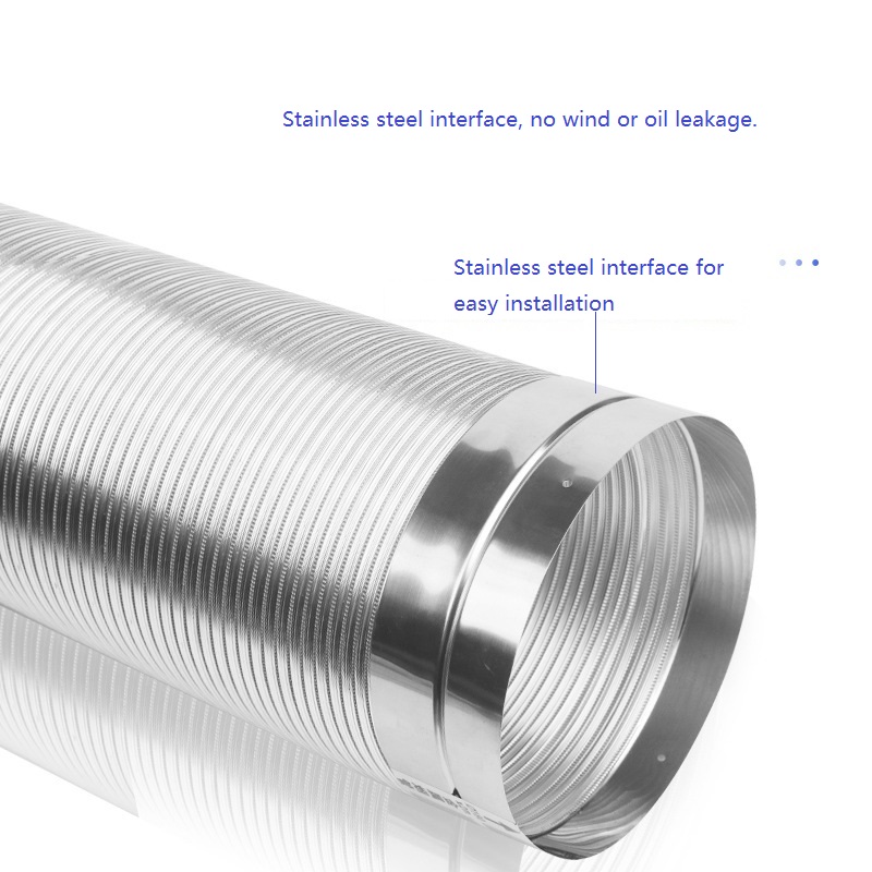 Φ90-180mm Pure Aluminum Smoke  - Commercial Kitchen Ventilation reseña y precio