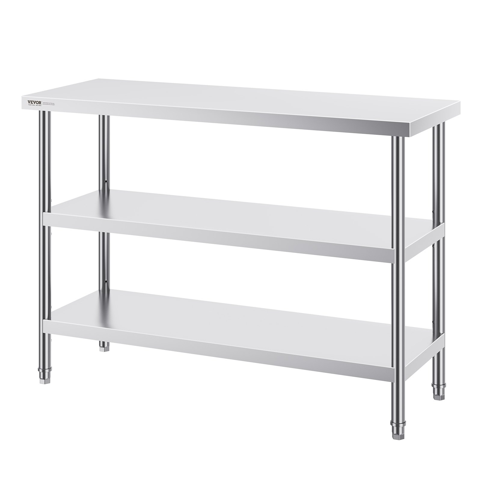 Stainless Steel Food Prep Tabl - Commercial Kitchen Tables reseña y precio