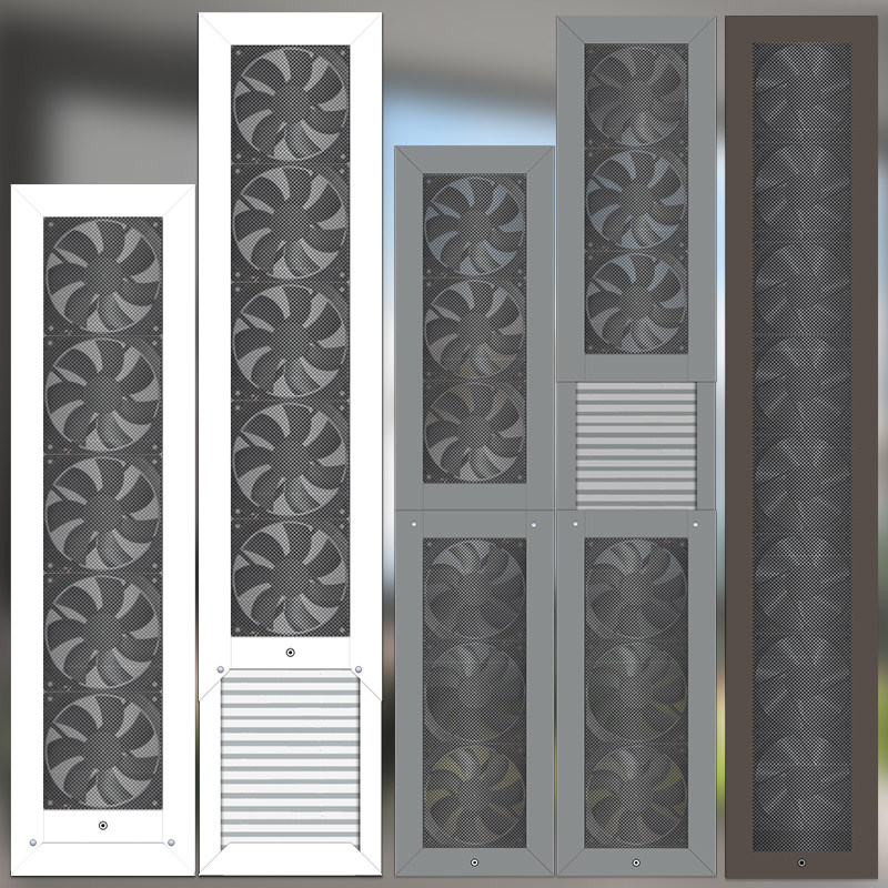 Window Ventilation Fan No Punc - Commercial Kitchen Ventilation reseña y precio