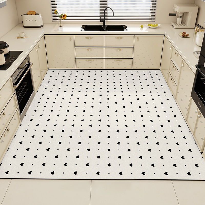 Black Kitchen Rug Pvc Waterpro - Commercial Kitchen Mats Anti Fatigue reseña y precio