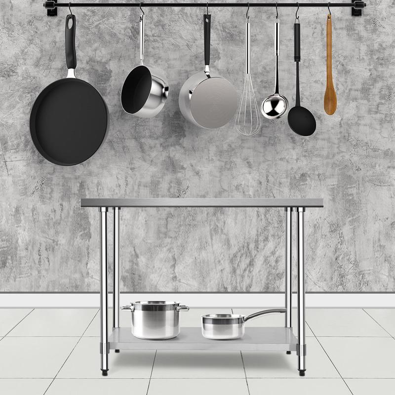 30 x 48 Inch Stainless Steel T - Commercial Kitchen Tables reseña y precio