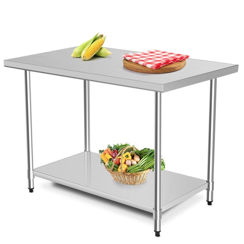 30 x 48 Inch Stainless Steel T - Commercial Kitchen Tables reseña y precio