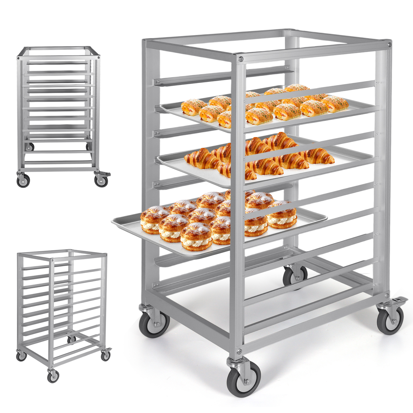 9 Tier 3 Inch Spacing Aluminiu - Commercial Kitchen Quotes reseña y precio