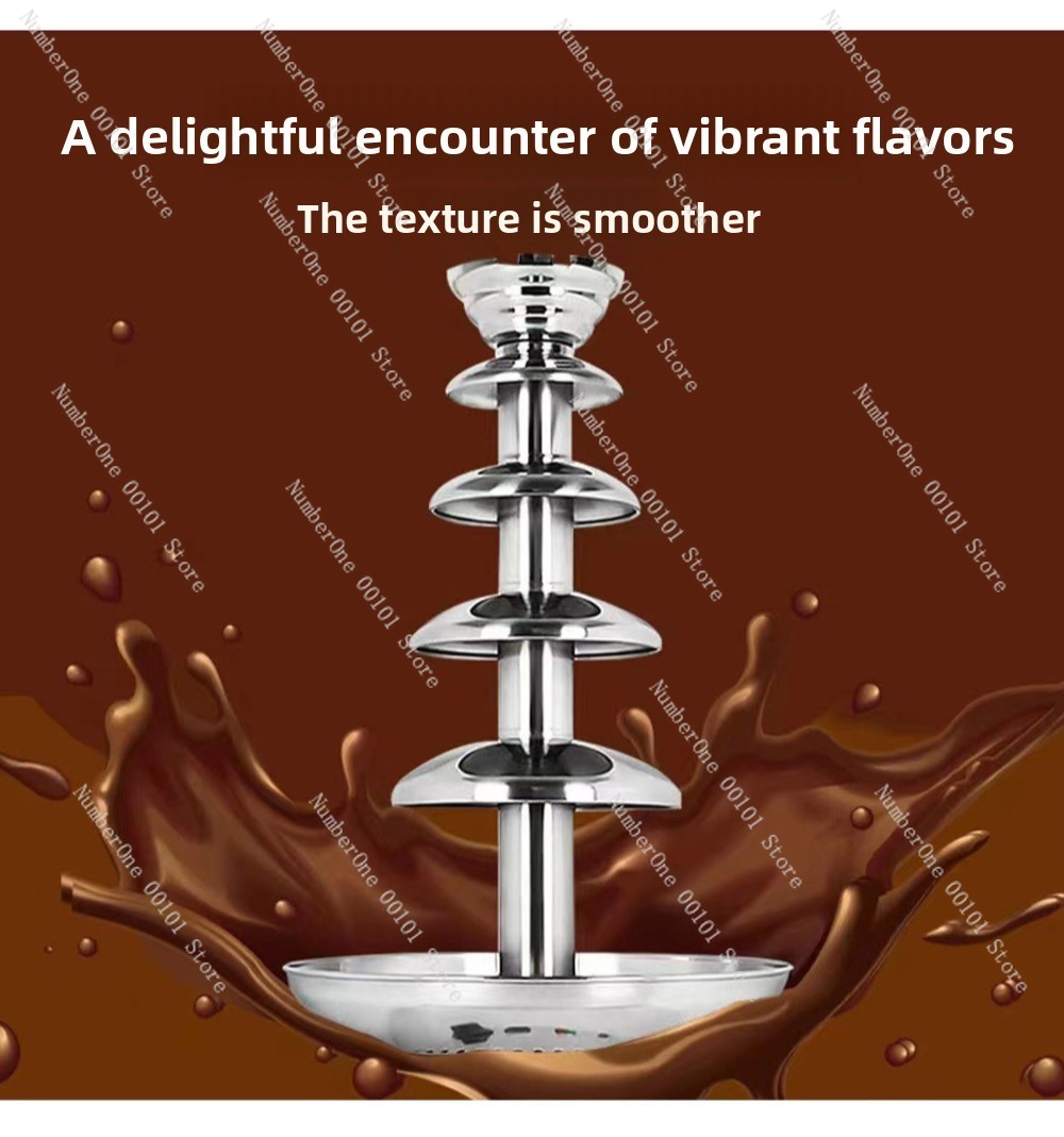 4-7 layers chocolate fountain  - Chocolate Fountain Commercial reseña y precio