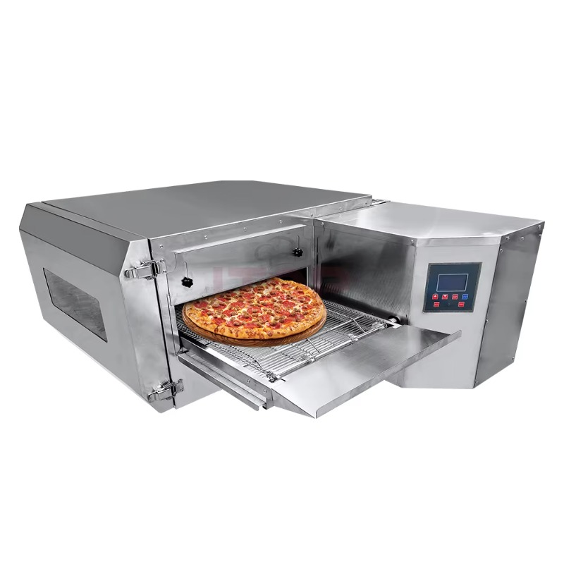Commercial Chain Conveyor Tunn - Pizza Conveyor Oven reseña y precio