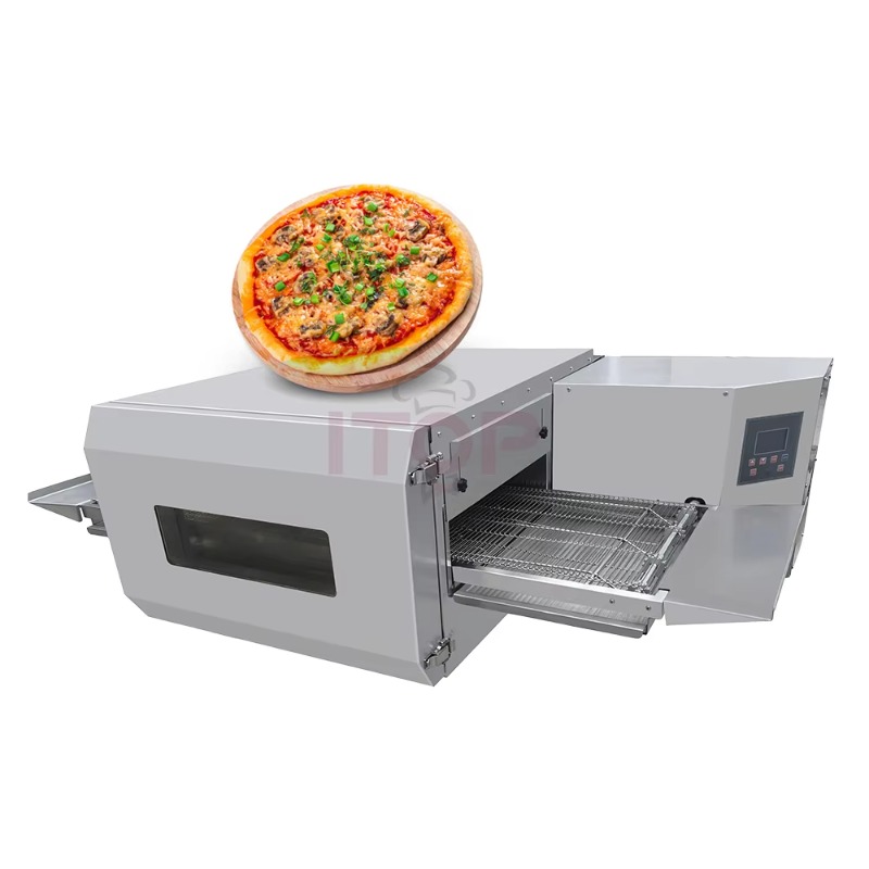 Commercial Chain Conveyor Tunn - Pizza Conveyor Oven reseña y precio
