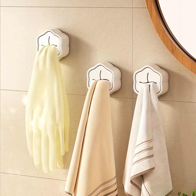 6PCS Self Adhesive Towel Holde - Commercial Kitchen Organization reseña y precio