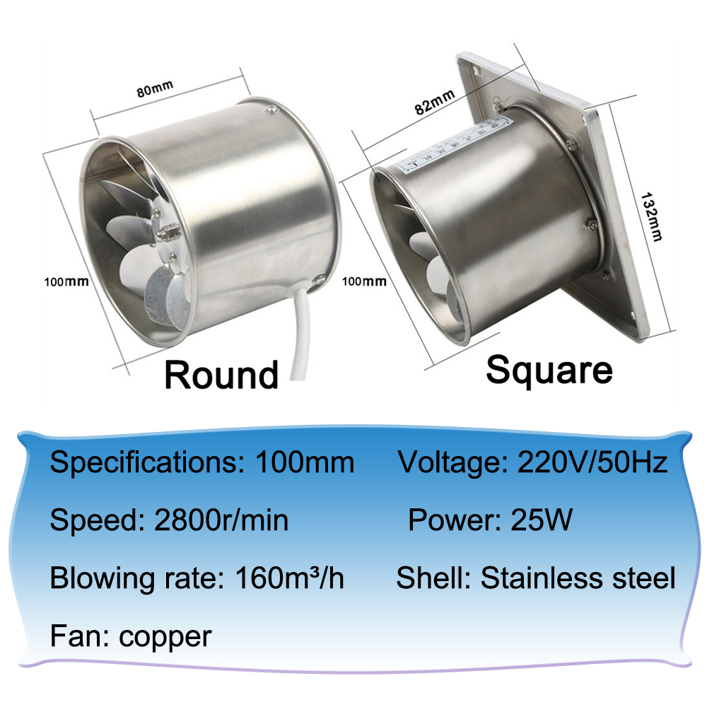 4 Inch Pipe Stainless Steel Ex - Commercial Kitchen Ventilation reseña y precio