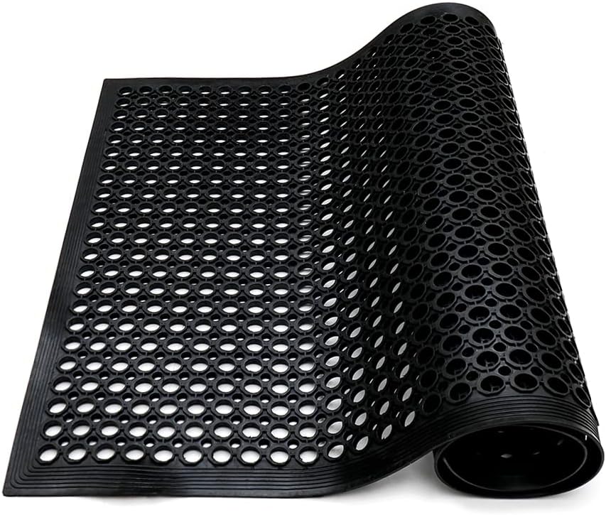 Anti-Fatigue Rubber Floor Mat  - Commercial Kitchen Mats Anti Fatigue reseña y precio