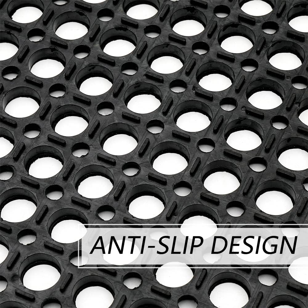 Anti-Fatigue Rubber Floor Mat  - Commercial Kitchen Mats Anti Fatigue reseña y precio