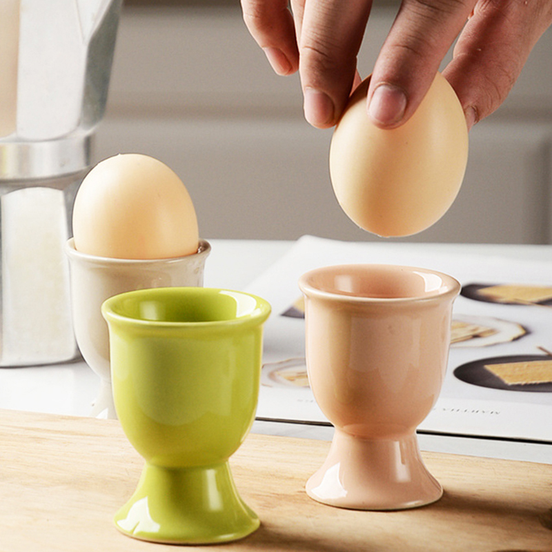 Ceramic Egg Cup Holders Macaro - Commercial Kitchen Utensils reseña y precio