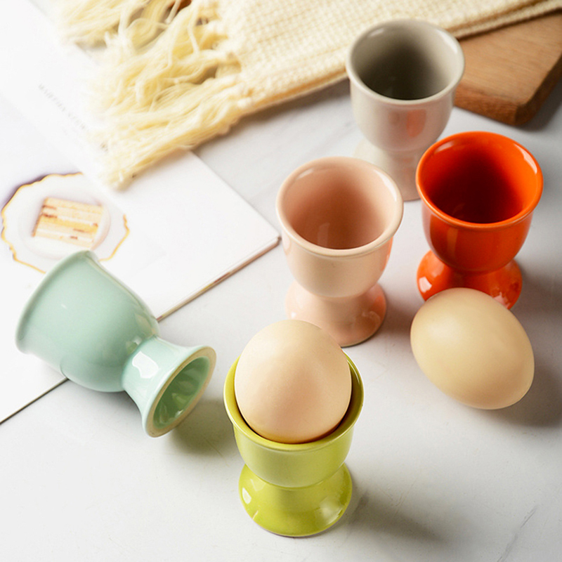 Ceramic Egg Cup Holders Macaro - Commercial Kitchen Utensils reseña y precio