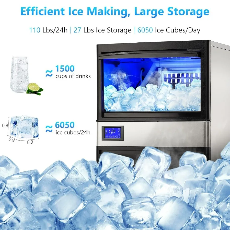 【Best-selling】Commercial Autom - Commercial Ice Maker reseña y precio