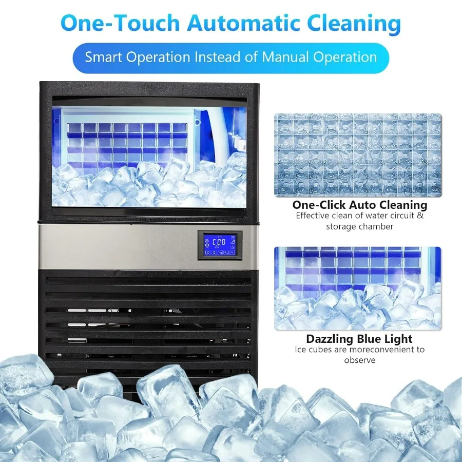 【Best-selling】Commercial Autom - Commercial Ice Maker reseña y precio