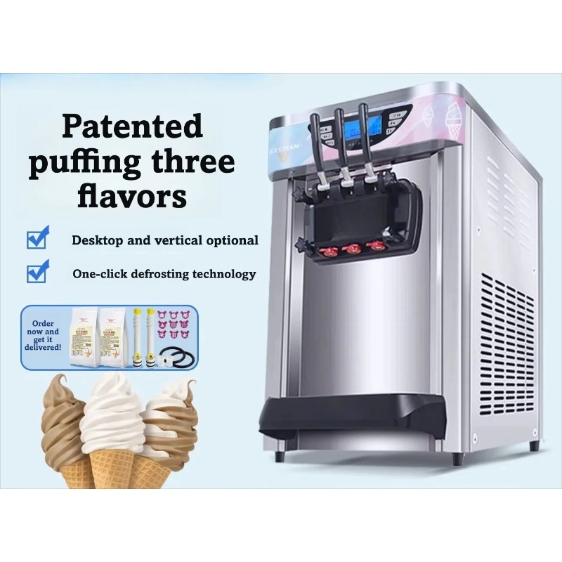 Commercial Soft Ice Cream Mach - Commercial Ice Maker reseña y precio