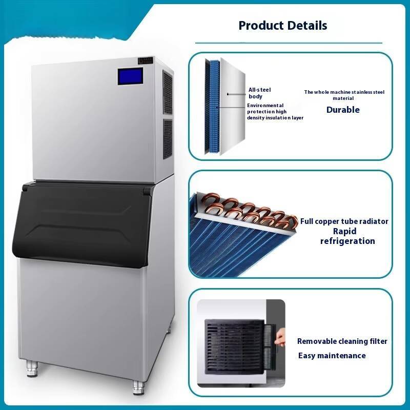 Customized Wheat Snowflake Mak - Commercial Ice Maker reseña y precio
