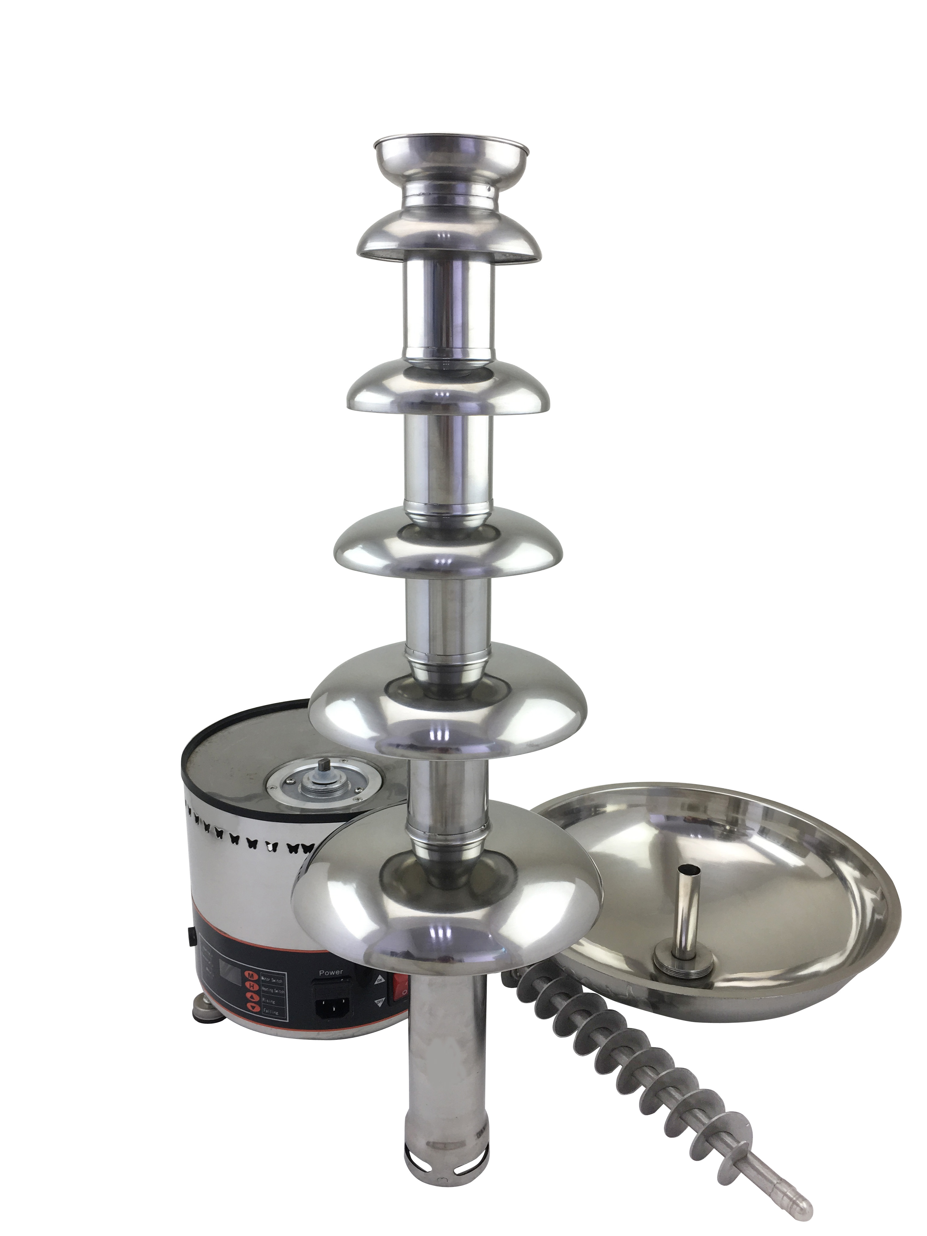 China Commercial Home Use 6 La - Chocolate Fountain Commercial reseña y precio