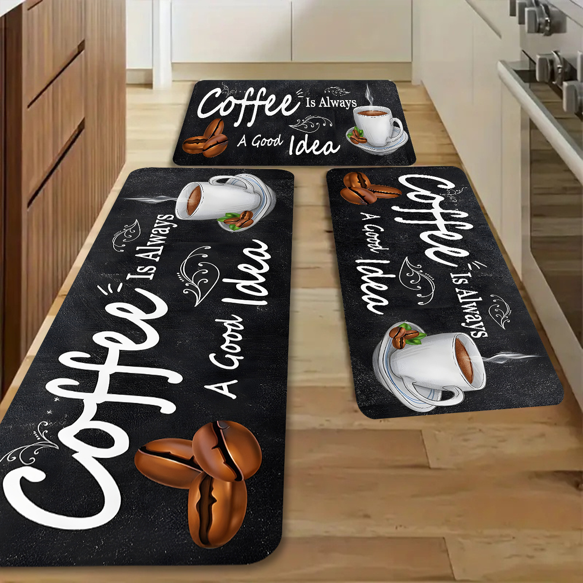 Coffee Time Quote Carpet Mat R - Commercial Kitchen Quotes reseña y precio