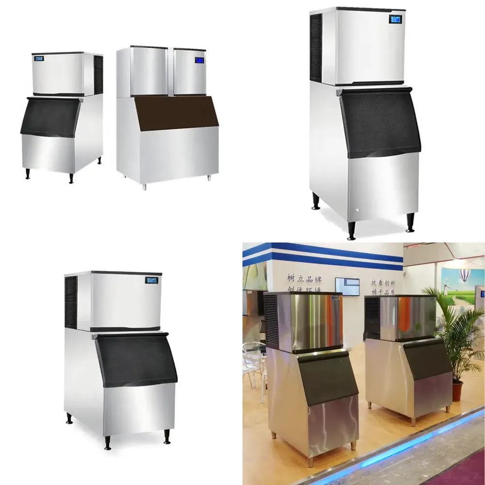 Industrial 700kg 900kg 100kg C - Commercial Ice Maker reseña y precio