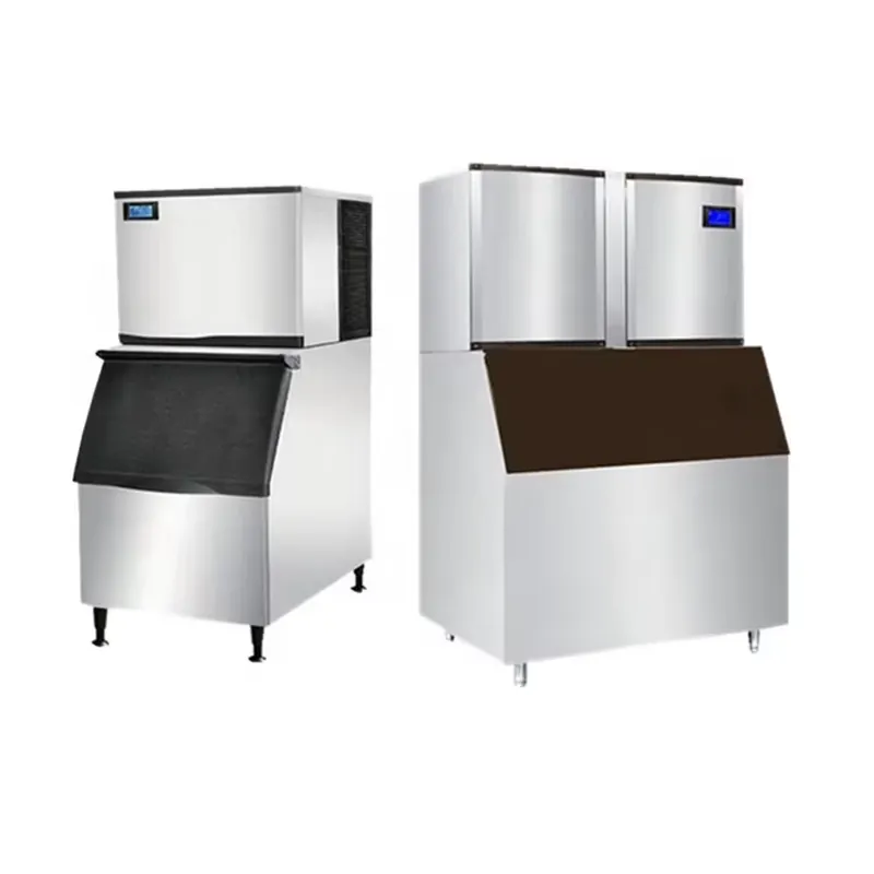 Industrial 700kg 900kg 100kg C - Commercial Ice Maker reseña y precio