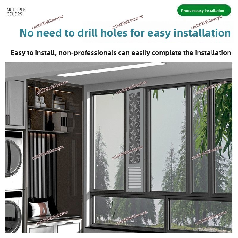 Window Ventilation Fan No Punc - Commercial Kitchen Ventilation reseña y precio